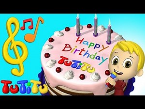 Songs & Karaoke for babeis 🎵 Happy Birthday Cake 🎶 TuTiTu Songs