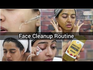 How to do a face clean up at home? || Step By Step Face Cleanup