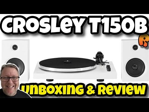 Crosley T150B Unboxing & Review!