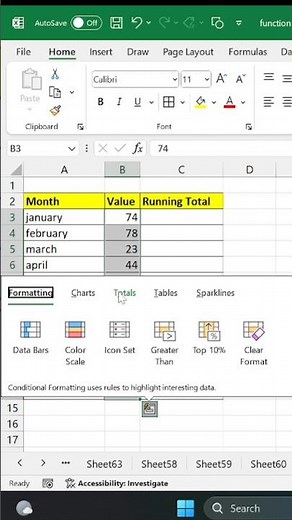 Excel Running Total Trick in Seconds | Easy Formula for Beginners