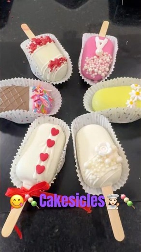 ￼￼cakesicles 🍡 recipe 😋👩🏻‍🍳#ytshorts #youtube #trending