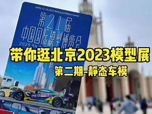 带你逛模型展第二期，这期全是帅气的静态车模#小比例车模 #合金车模 #汽车模型收藏 #风火轮小车 #汽车模型 #北京模型展览会 #多美卡 #风火轮