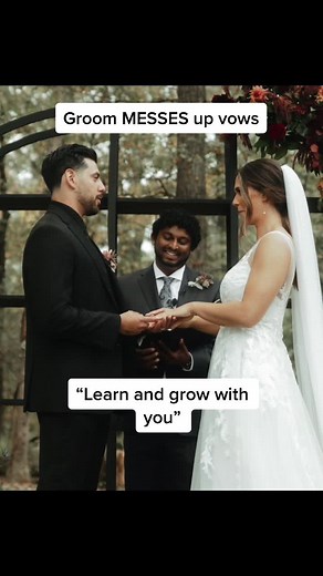 Are you going to forget your vows at your wedding? #weddingvows #groomvows