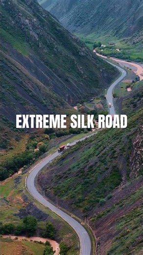 The Silk Road Still Lives… 😳 #silkroad #trucks #shorts