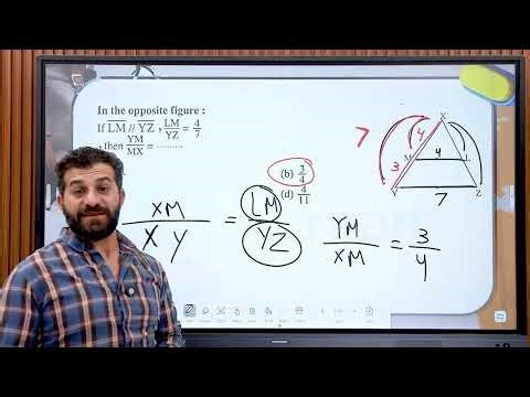 Similarity of triangles part 1
