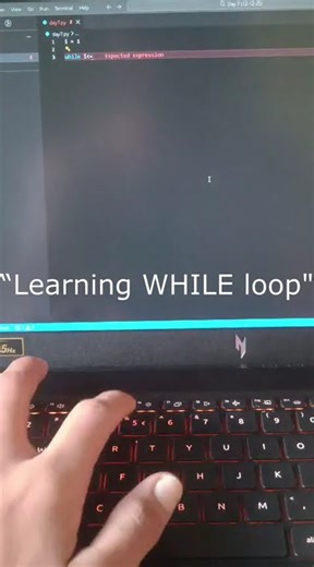 Day 7 of My Coding Journey — While Loop 🚀