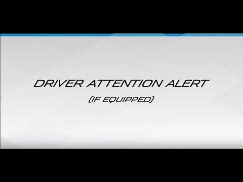 Driver Attention Alert - Mazda i-ACTIVSENSE Safety Features