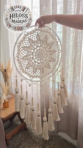 Atrapasueños a crochet #tejidosacrochet