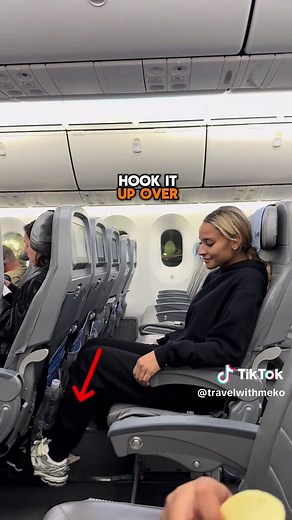 Transform Economy Seats with a Foot Hammock
