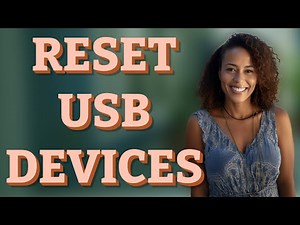 How Can I Reset a USB Mouse or Keyboard Without Removing Drivers?