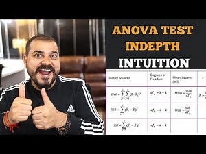 Tutorial 23- Analysis Of variance(Anova Test) Statistical Analysis Part 2- Krish Naik Hindi
