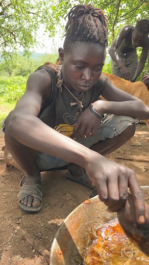 Hadzabe People Cooking | Adnan Musafir Reels