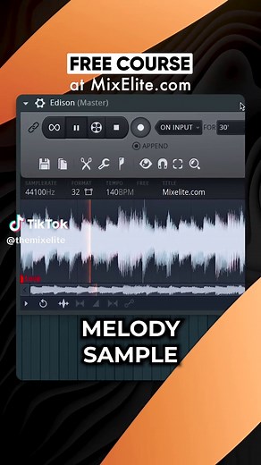 Stop Guessing Notes 🎹❌ Dragging melody samples into FL Studio and trying to remake the MIDI by ear is wasting time. Use Edison → Tools → Convert to Score and let FL Studio extract the melody into clean MIDI notes. This is how you turn audio to MIDI fast, fix melodies, and flip samples without guessing keys. If you’re into sample flipping, melody extraction, and better workflow in FL Studio, this is a must. Quick Steps: 1. Drag sample into Edison 2. Click Tools 3. Hit Convert to Score 4. Open MI