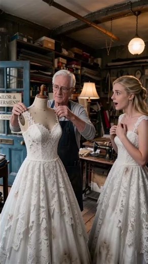 Tailor Saves Broken Bride's Dream #shorts #kindness #wedding #viral #restoration