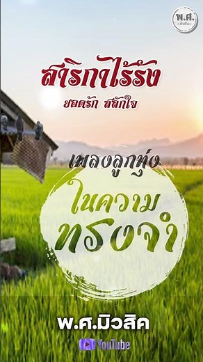 รวมเพลงอมตะลูกทุ่ง ในความทรงจำ สาริกาไร้รัง - ยอดรัก สลักใจ