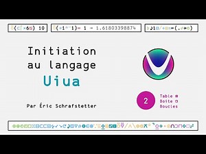 Introduction to Uiua: Table, Repeat, Box