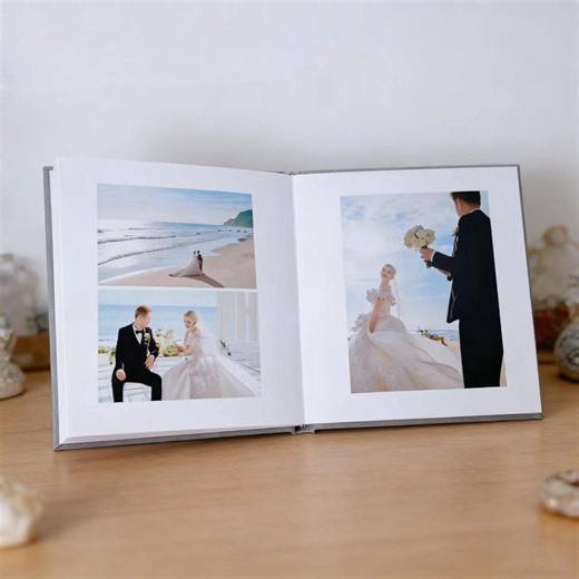 Custom Wedding Photo Album, Personalized Keepsake, Anniversary Gift - Etsy