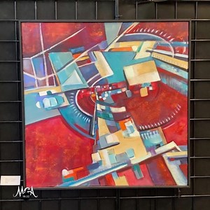 Lynn Ross's remarkable work at the Marriott Hotel Exhibit. Check out her other works 👉 lynnrossart.com Visit www.markhamartists.org to learn more about us and our upcoming events! #markhammarriott #markhamgroupofartists #artist #markhamartist #markham #artexhibit #painting #toronto | Markham Group of Artists