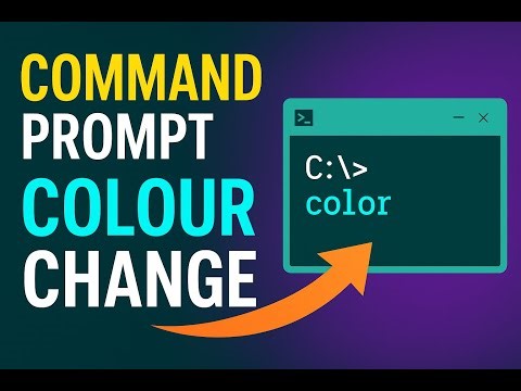 Command prompt colour change..!!🤔