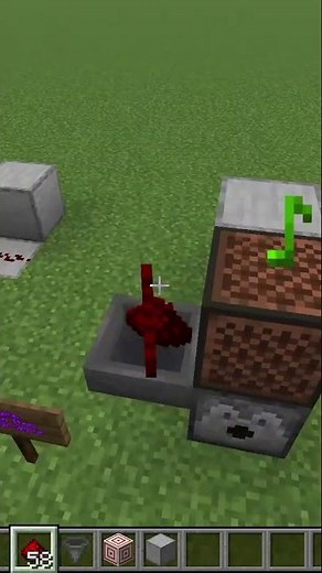 Simple Auto Dropper/Dispenser | Minecraft Tutorial Previews #minecraft #redstone