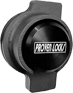 Proven Industries Model AC-100 Coupler-Bolt Lock, Adjustable Coupler Lock, Made in The USA, (Black)