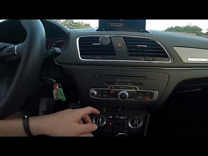 How to Enable or Disable Start Stop Function in Audi Q3 I ( 20...