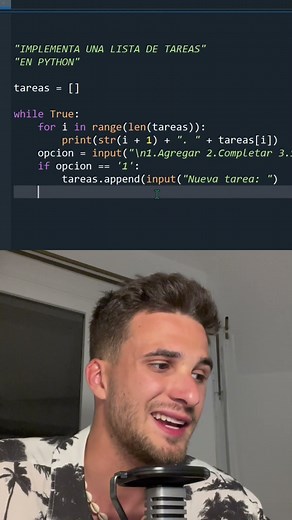 Implementa una Lista de Tareas en Python ✅🐍