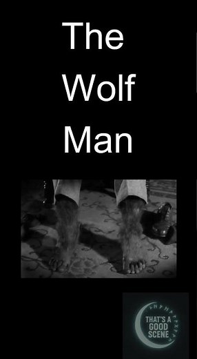 ✨ That’s a Good Scene ✨The Wolf Man (1941), Lon Chaney Jr.’s transformation