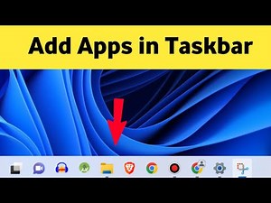 Taskbar me App Kaise Add Kare | How to Add Apps in Taskbar | ad apps in Taskbar Laptop