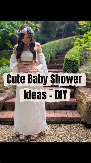 Cute Baby Shower Idea 🌸 DIY Baby Shower Inspiration #pregnancy #babyshower