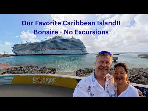 Bonaire! Our Favorite Caribbean Island Port?! No Excursion Needed - 50 Days Cruising Caribbean