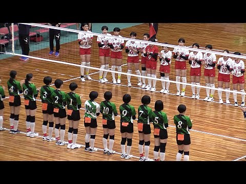 JOC中学バレー女子2023 佐賀-大分 準々決勝 2セット中盤から 12/27