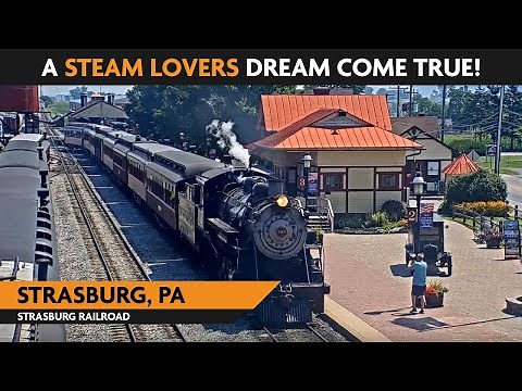 Strasburg, Pennsylvania, USA | LIVE Train Camera (PTZ)