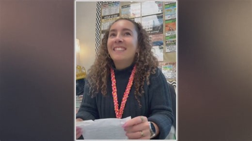 Teacher reads America's 'breakup letter' to class