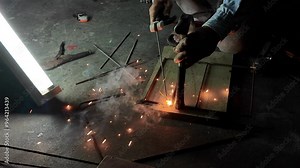 steel welding industry factory spark metal manfacturing engineer working metal industry safety man bodypart hand protection construction industry tool iron welding technology equipment torch grinding