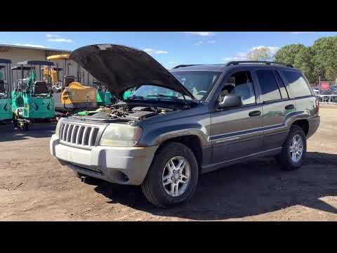 2004 Jeep Grand Cherokee Laredo 4WD | Online Auction on Repocast.com
