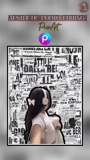 This Cut Out Edit Went VIRAL 💫 | PicsArt Aesthetic Edit Tutorial | #shorts #picsart