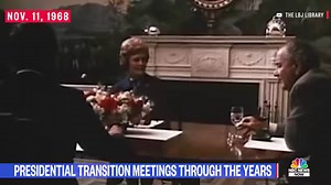 It's been an American tradition for decades: The outgoing president meets with the incoming president-elect to signal a smooth transition of power. But it didn't happen this year. WATCH: Presidential transition meetings since 1960... nbcnews.com/NOW | NBC News NOW