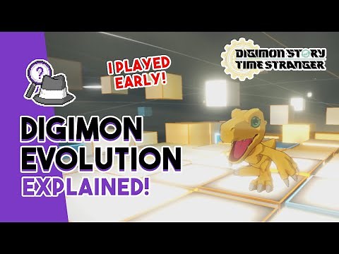 Digimon Story Time Stranger: Digivolution (Evolution) Explained! | PLUS EXCLUSIVE Game Play Footage!