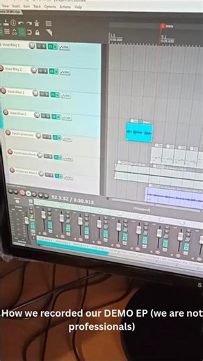 How we recorded our DEMO EP in our homestudio #music #tutorial #reaper #indiemusic #acoustic #duo