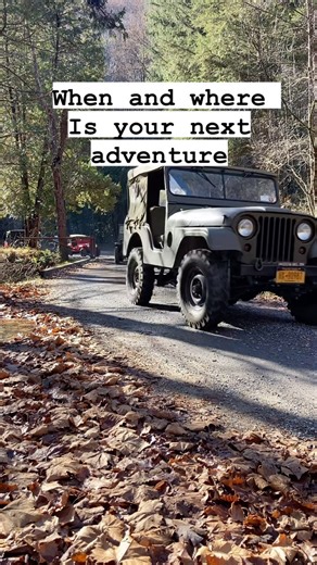 🏔The winter months can be long and boring…. having some jeep days on the calendar give you something to look forward to! #jeeping #roadtrip #adventure #classiccars #rally #convoy #cj2awillys #jeepcj #willysoverland #overland #gravelroad #cj3a #willysmb #cj5 #m38a1 | Kaiser Willys Auto Supply
