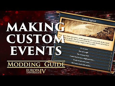 How to Create Custom Modded Event in Europa Universalis IV