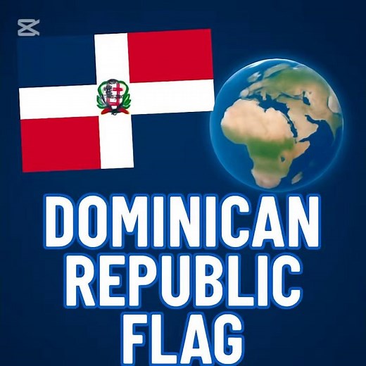 🇩🇴 Did you know this about the Dominican Republic flag?