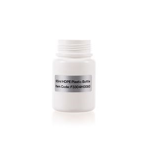 [Hot Item] Wholesale plastic HDPE white capsule bottle 60cc pill Bottles
