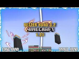 SMALL HAND FOR MINECRAFT BEDROCK EDITION - BETTER HAND