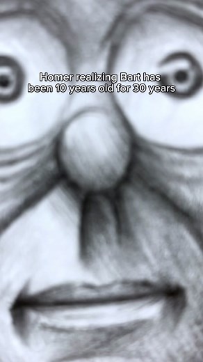 Realistic Bart Simpson Meme Drawing