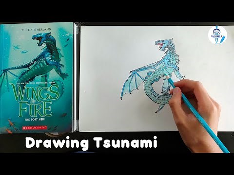 Drawing Tsunami from Wings of Fire