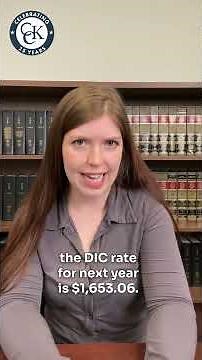 2025 Dependency and Indemnity Compensation Rates