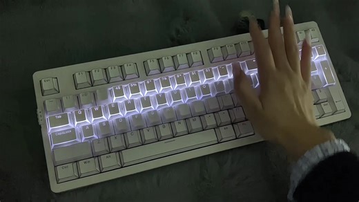 Premium White Shadow Keyboard Cleaning Guide