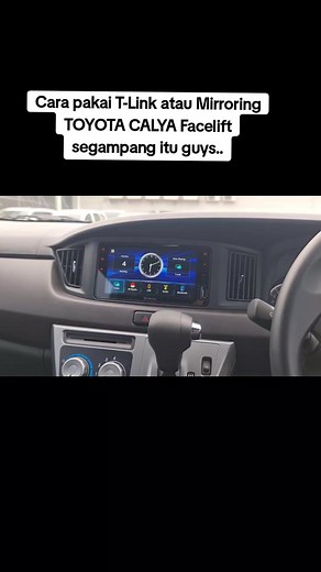Cara Pakai T-Link atau Mirroring TOYOTA CALYA dan NEW AGYA